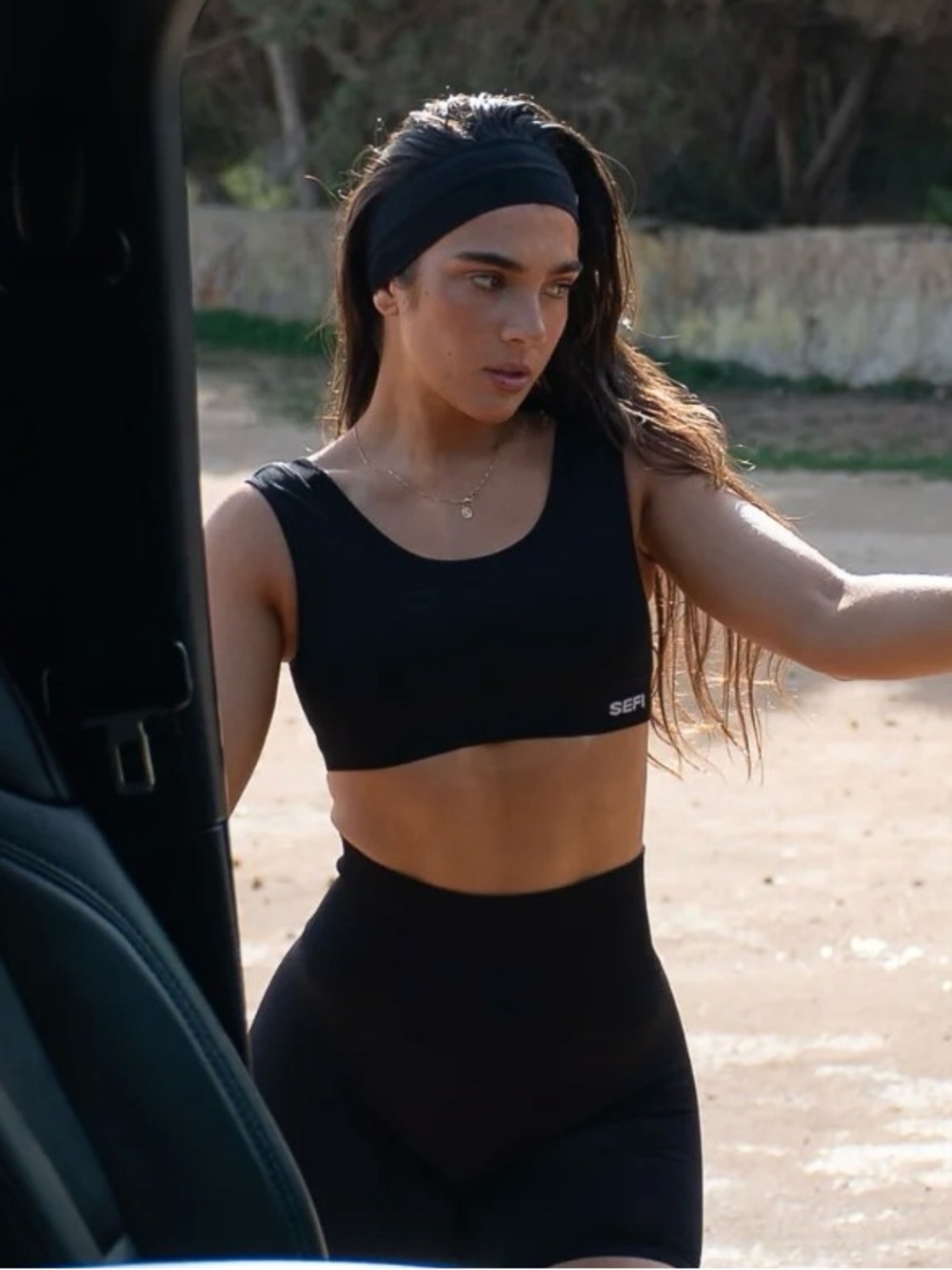 SEFI TIMELESS BRA - JET BLACK